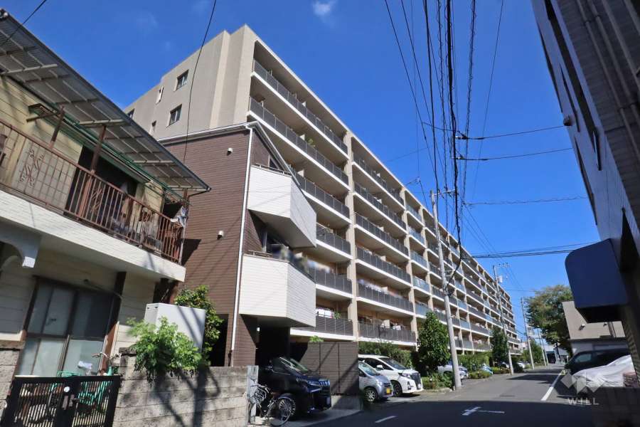 ルセナ川崎の外観（南西側から）