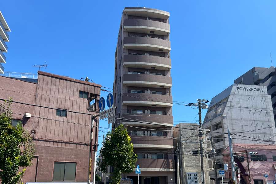 ヴェルト川崎ウエストの外観（西側から）