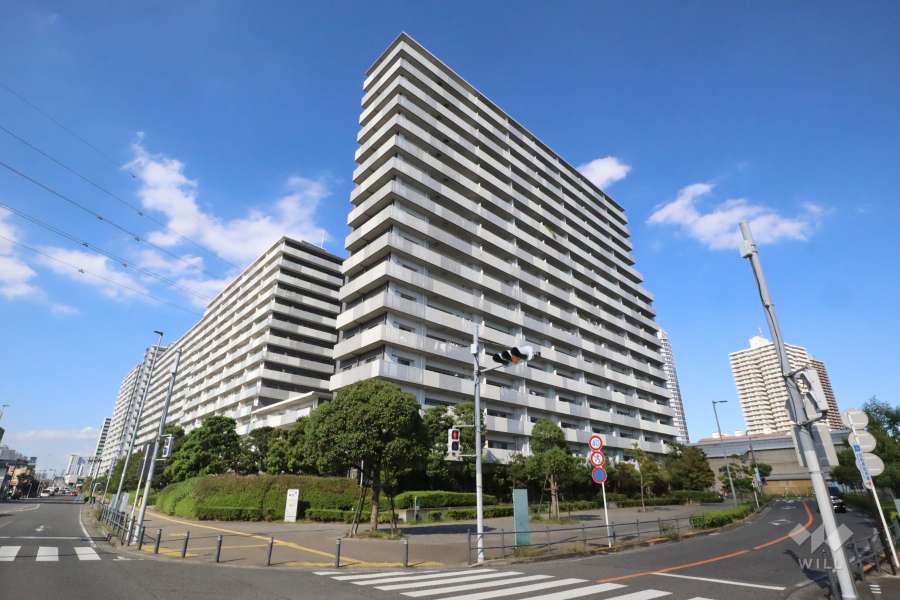 レジデンシャルスクエアの外観(南西側から)