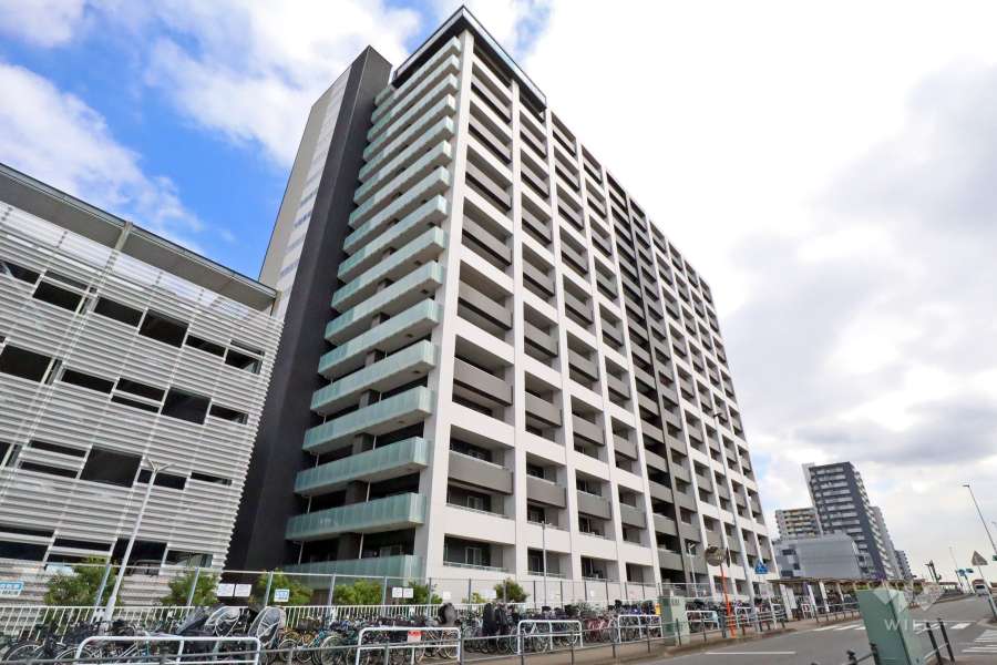 イニシア新川崎の外観（北西側から）