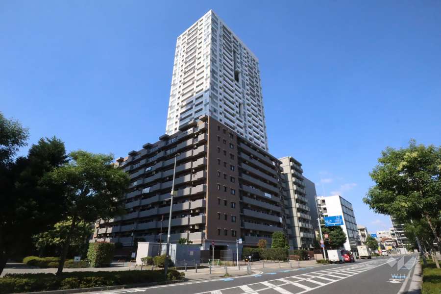 サンクタス川崎タワーの外観（南東側から）