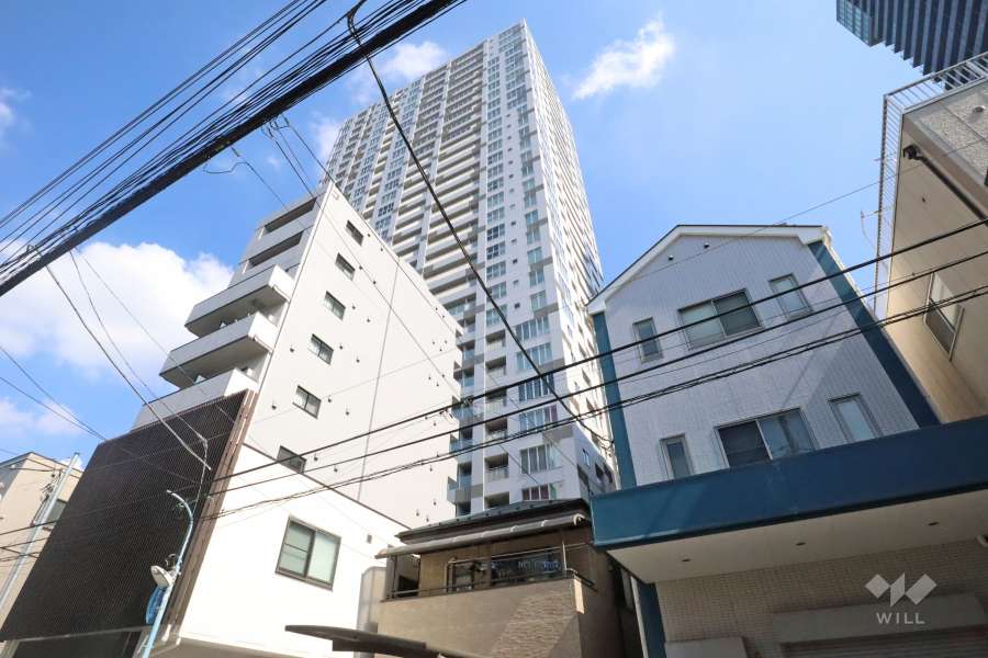 サンクタス川崎タワーの外観（南西側から）