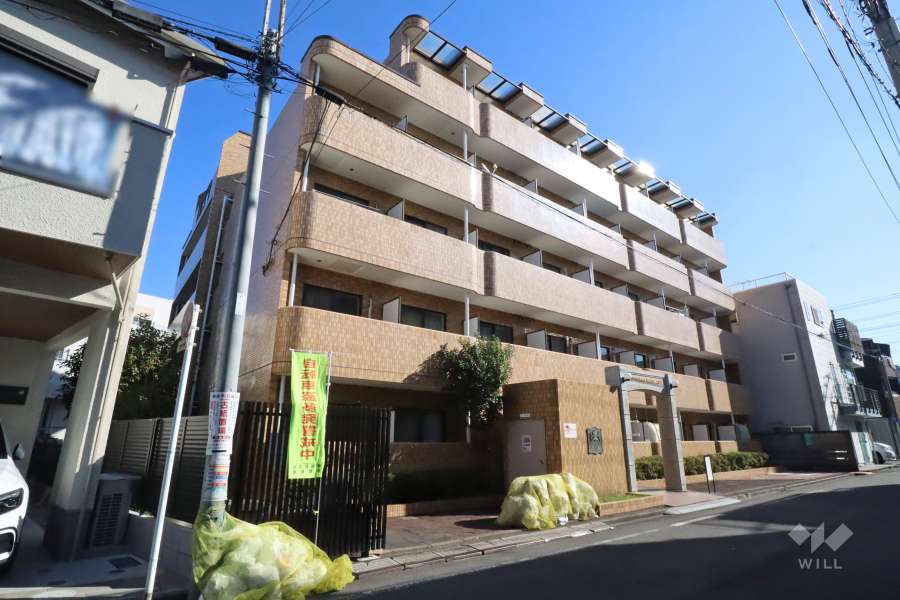 ホーユウコンフォルト新川崎の外観（北西側から）　