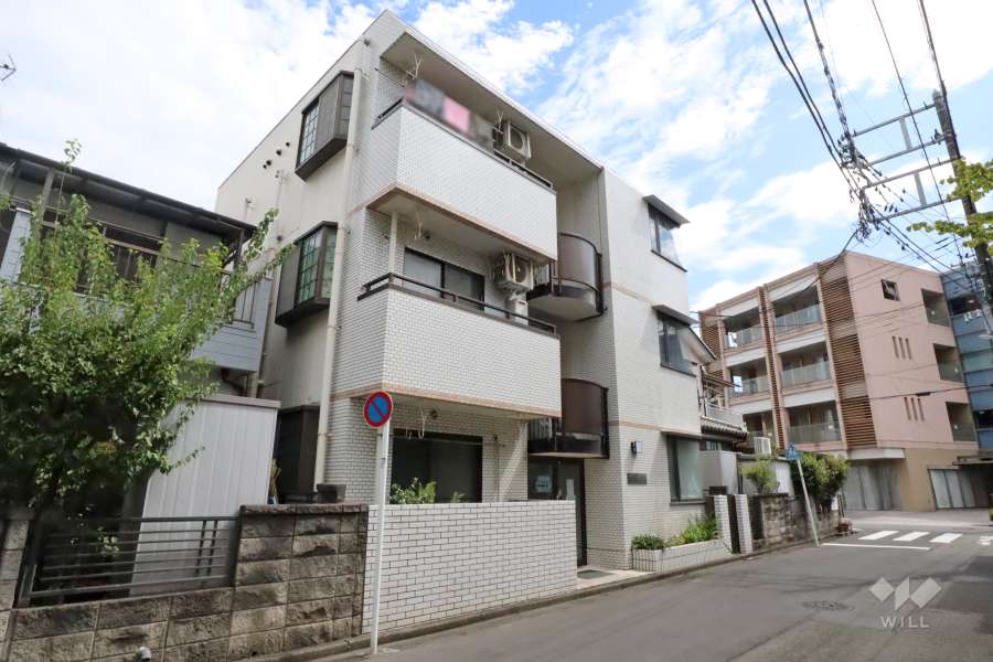 サンパレス新川崎の外観(北西側から)
