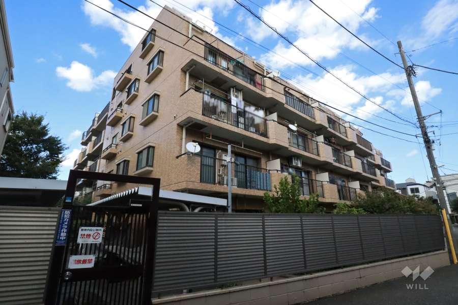 ライオンズガーデン鹿島田の外観(南西側から)