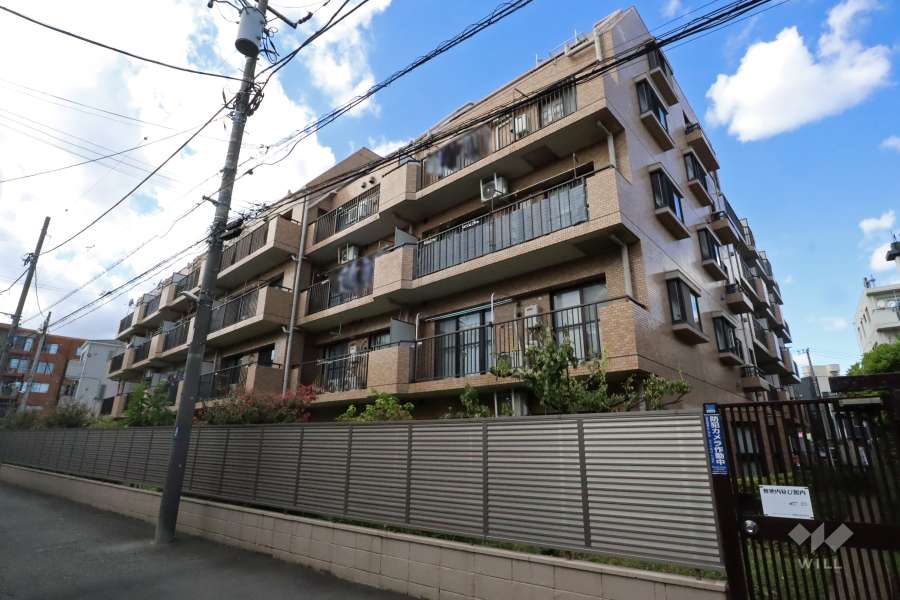 ライオンズガーデン鹿島田の外観(南東側から)