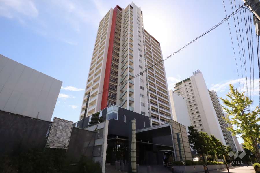 アクアリーナ川崎ロッソタワーの外観(北西側から)