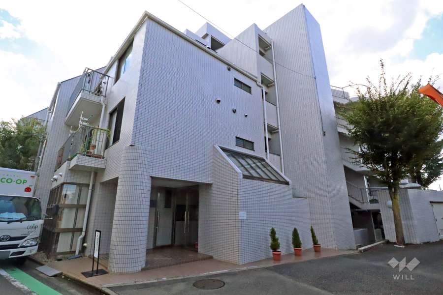 東急ドエルアルス新川崎の外観(北東側から)