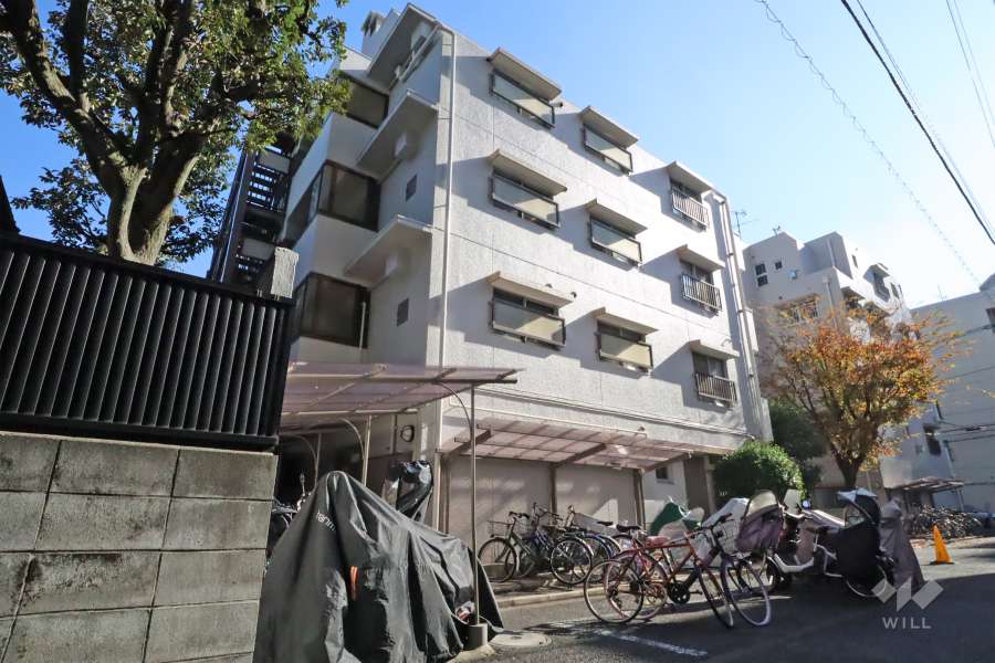 南幸第2KSマンションA棟の外観(北西側から)