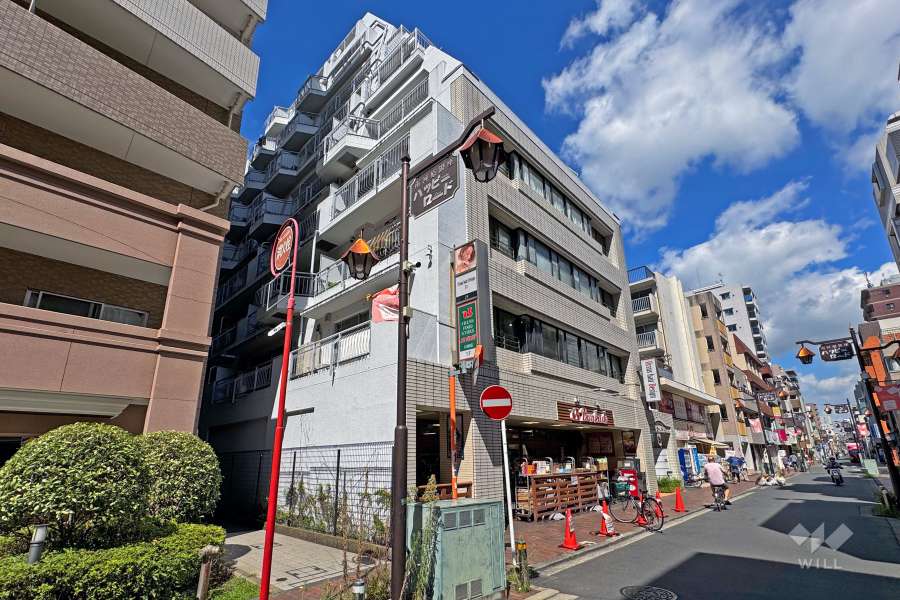 ニッコーハイツ川崎の外観（南東側から）