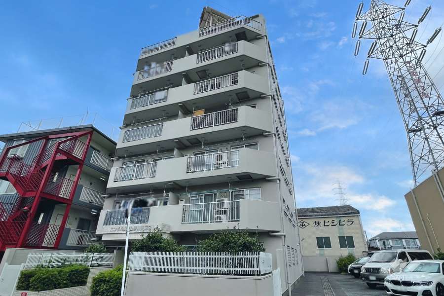 エンゼルハイム新川崎第3の外観（北東側から）