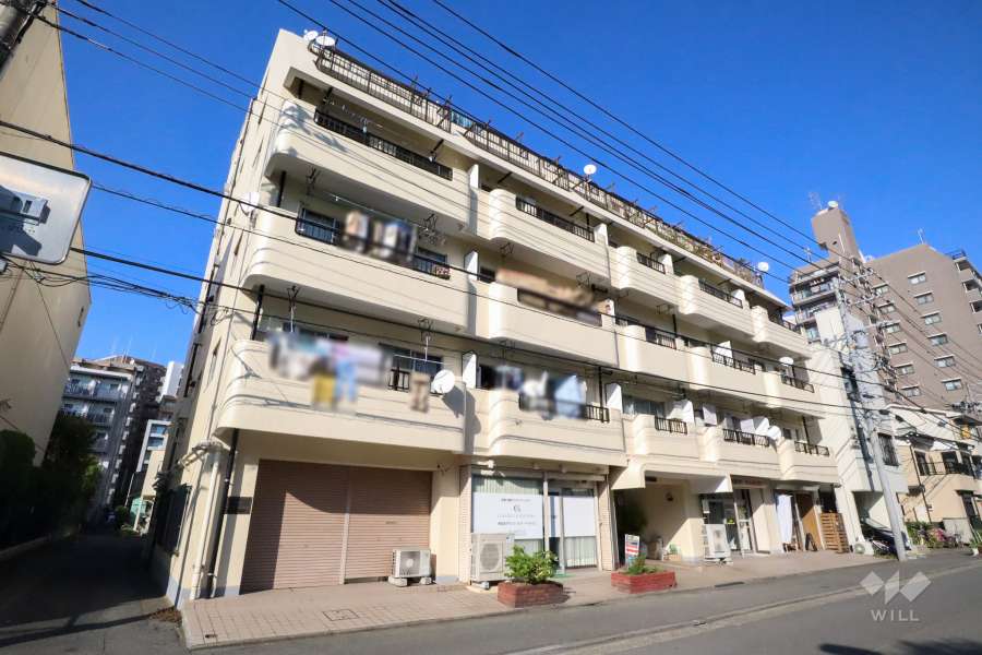 コーポ柳町の外観(南西側から)