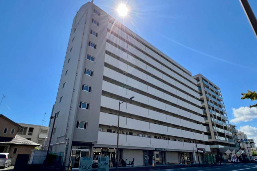 柳町ビルの外観（北東側から）