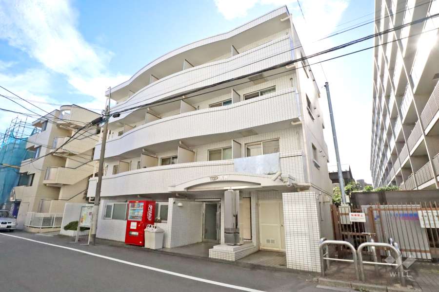 トップ矢向の外観(北東側から)