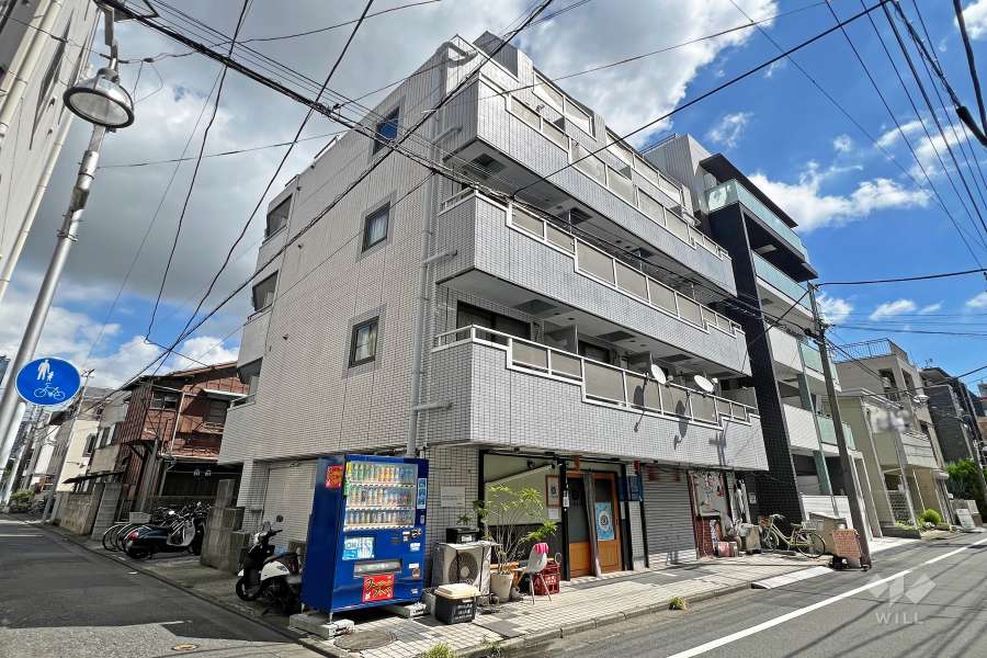 プチシャンプル川崎の外観（南西側から）　　　　