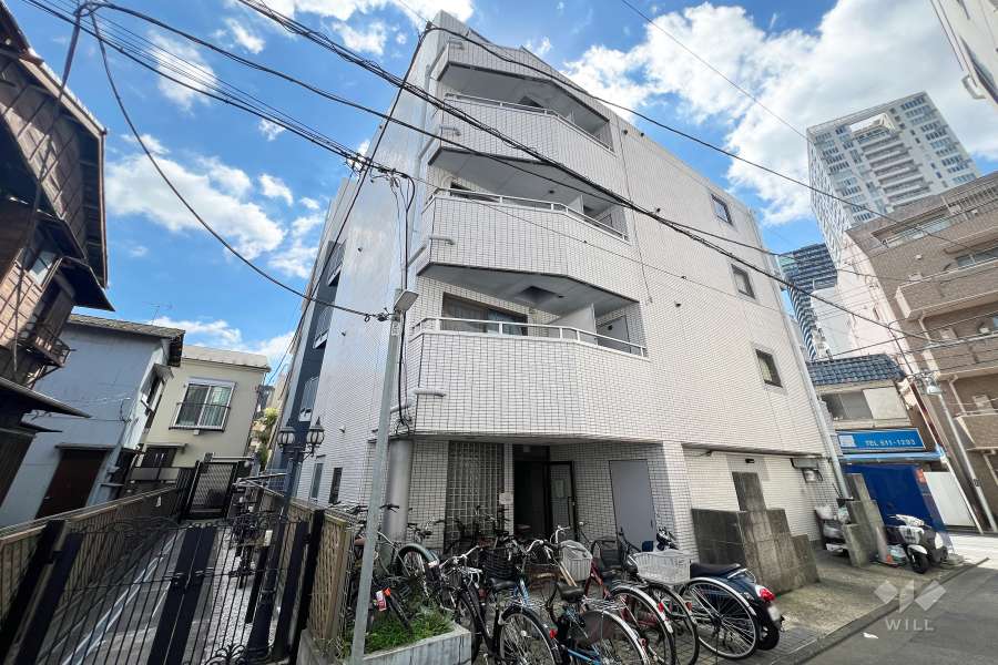 プチシャンプル川崎の外観（北側から）