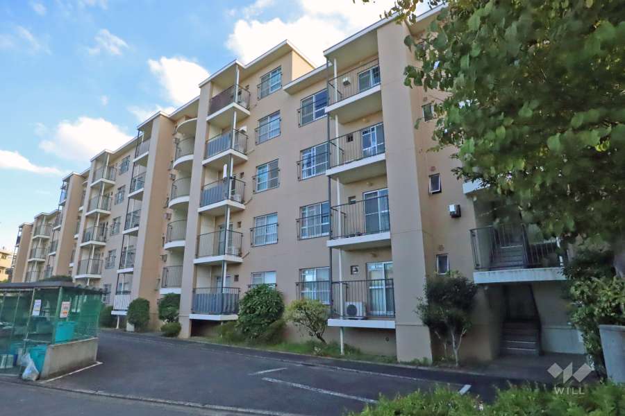 北加瀬芙蓉ハイツの外観（北西側から）