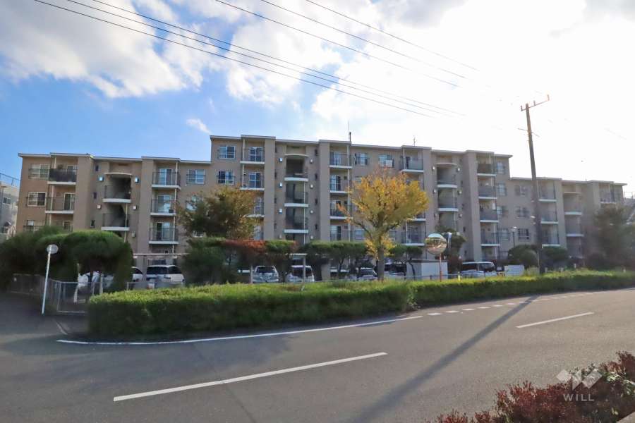 北加瀬芙蓉ハイツの外観（北東側から）