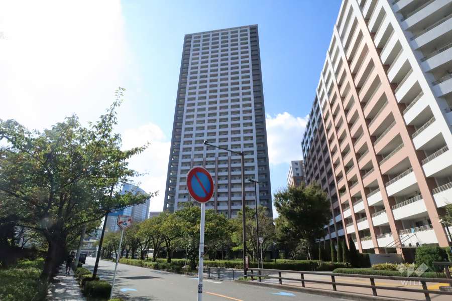 ラゾーナ川崎レジデンスセントラルタワーの外観(東側から)