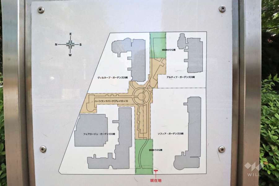 ザ・ユナイテッドシティ案内図