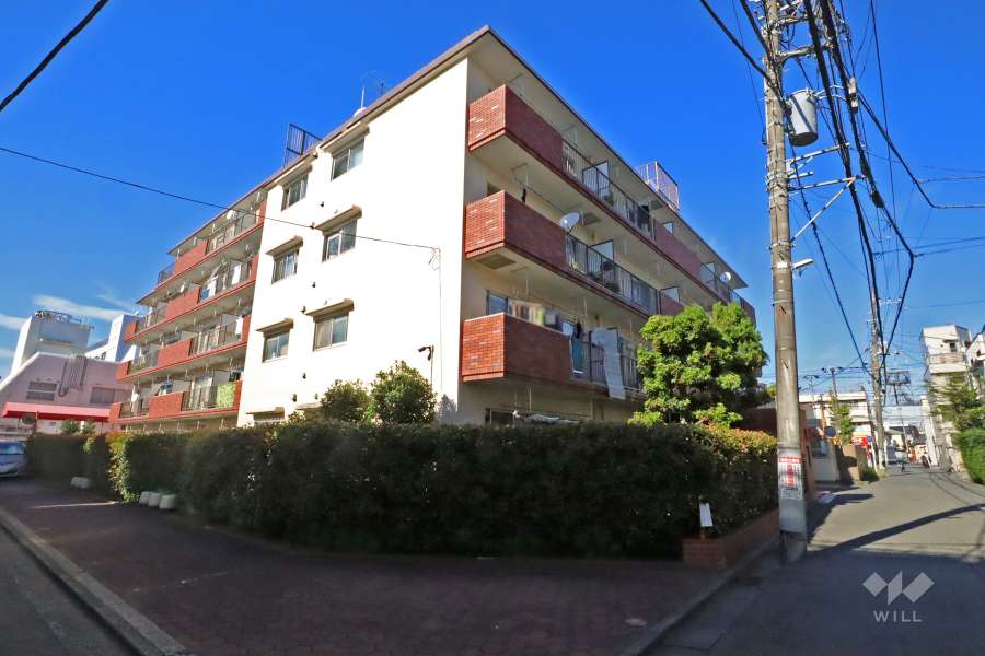 プライム鹿島田の外観(南側から)