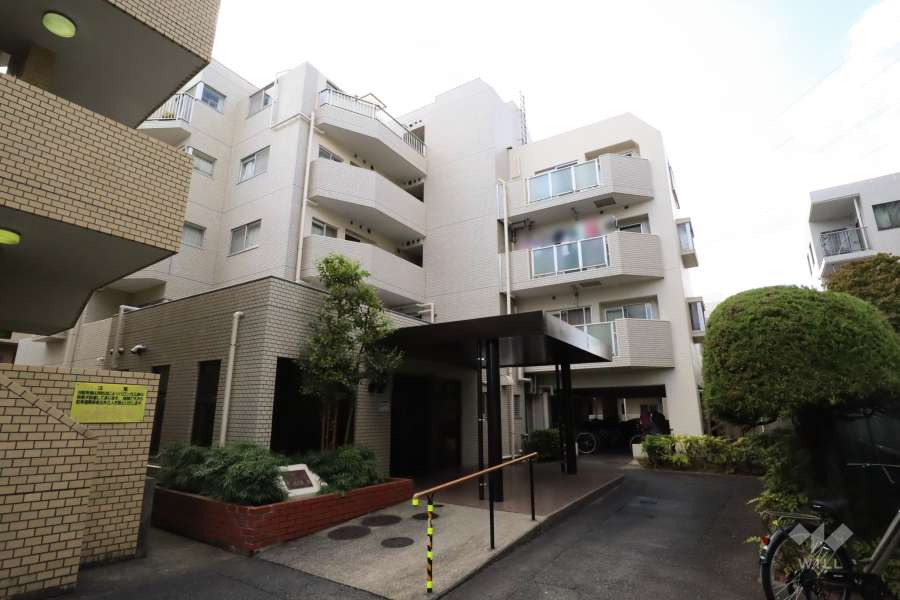 ニックハイム新川崎の外観（北東側から）