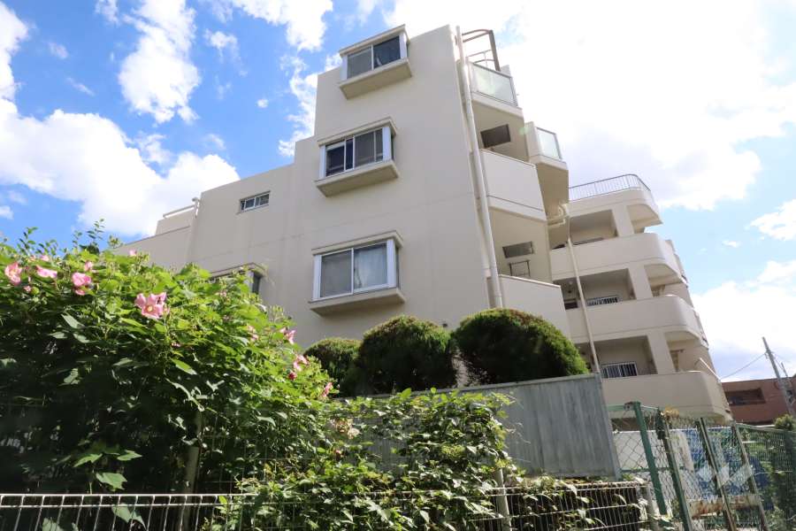 ニックハイム新川崎の外観（北側から）