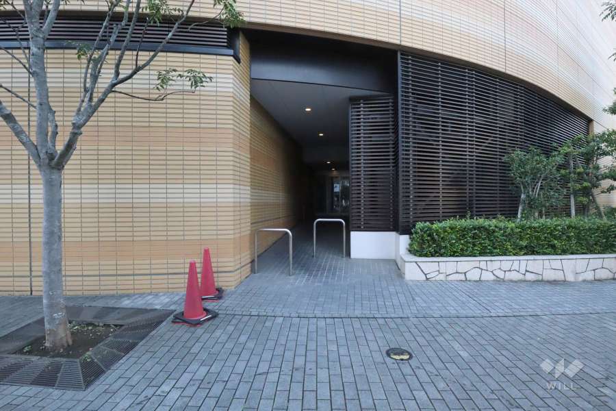 駐輪場の出入り口　
