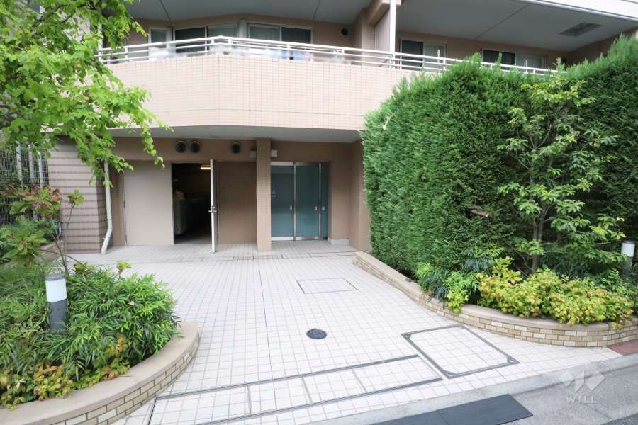 駐輪場の出入り口