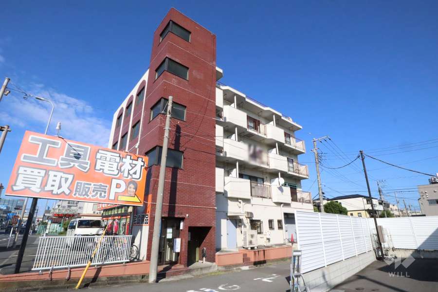 エミネンス御幸の外観(南西側から)