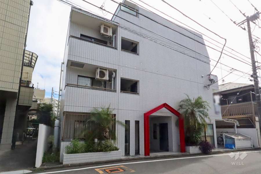 プラザ新川崎の外観(北西側から)　