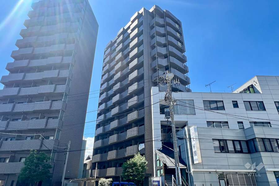 ルーブル川崎弐番館の外観（北東側から）