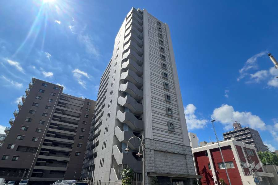 グランドガーラ川崎西口の外観（北東側から）