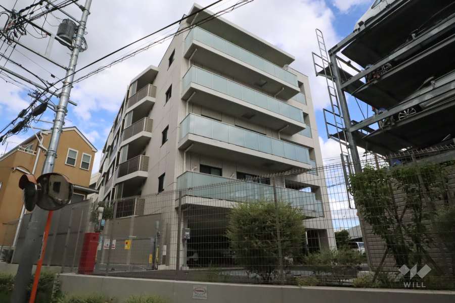 ガーラレジデンス元住吉の外観(南西側から)