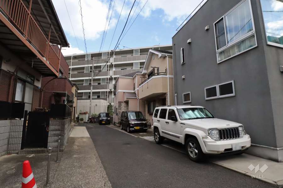 ガーラレジデンス元住吉の外観(西側から)