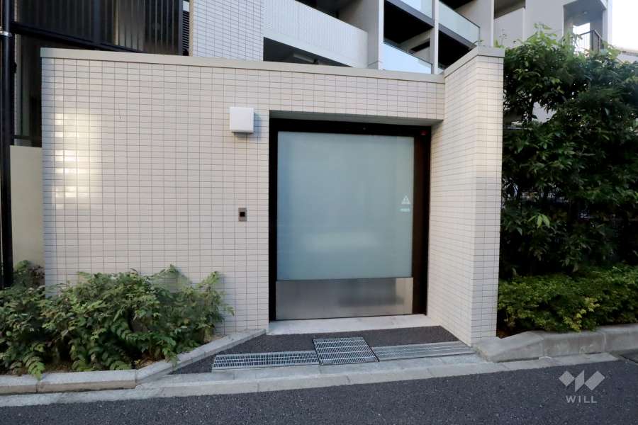 駐輪場の出入り口