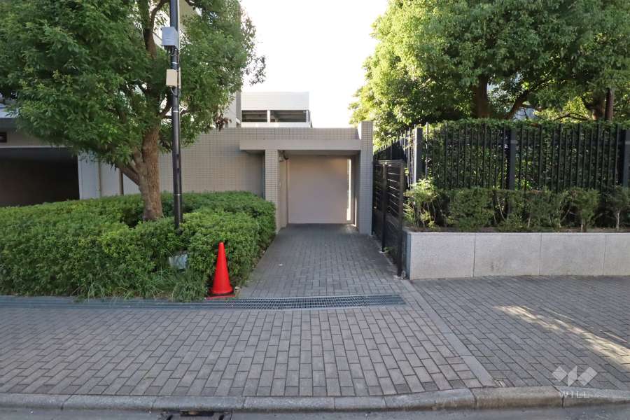 駐輪場の出入り口