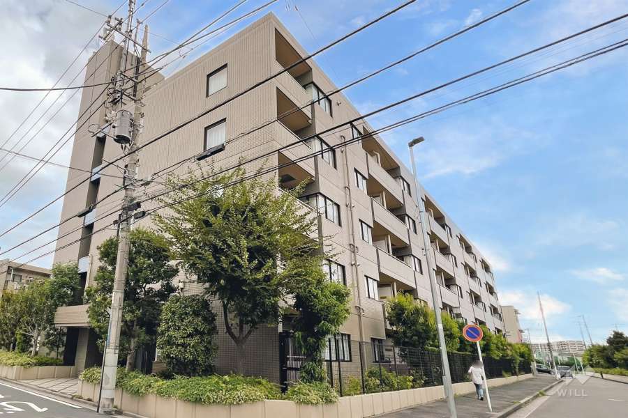 リリファ川崎ブライトクロスの外観（南西側から）