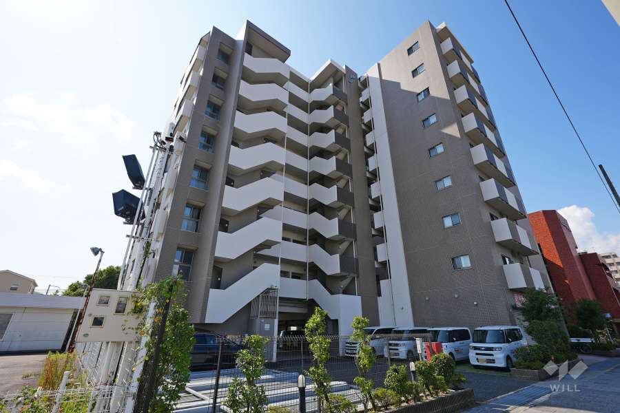 セーリオ西宮ルシードの外観（北東側から）