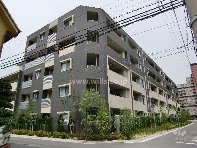 ロジュマン西宮武庫川の外観（南西側から）
