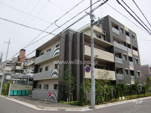 ロジュマン西宮武庫川の外観（北西側から）