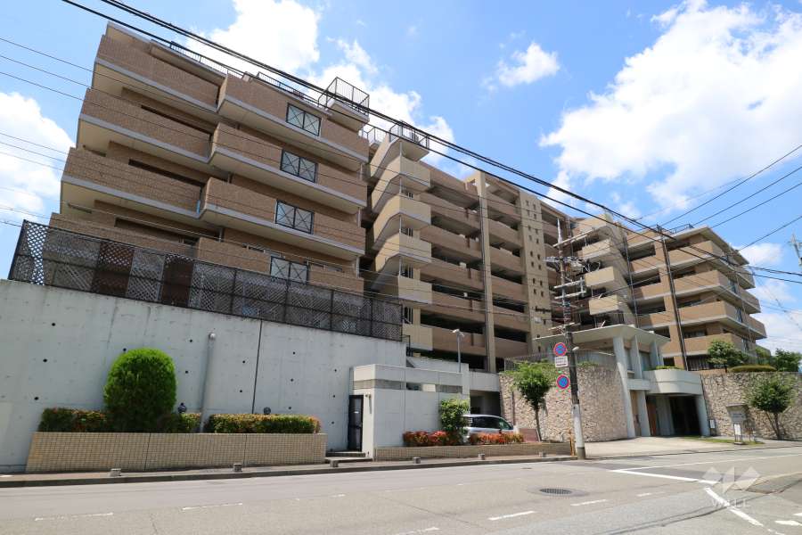 セントラル宝塚仁川の外観（北東側から）