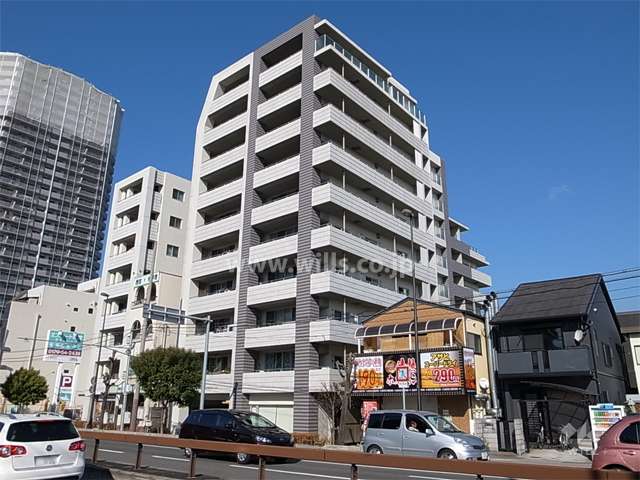 ワコーレ西宮アクスの外観（南東側から）