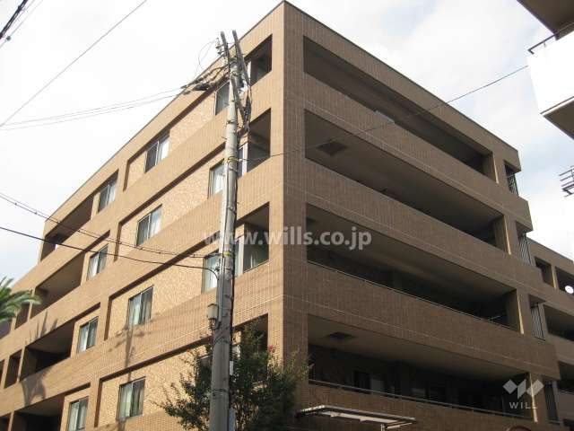 ジオグランデ芦屋大原町の外観（南西側から）