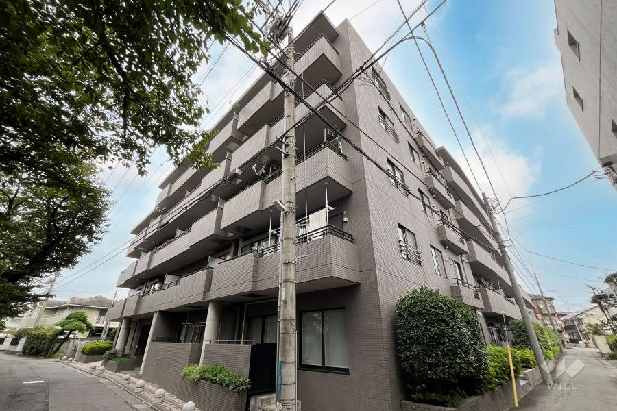 向ヶ丘遊園東ガーデンハウスの外観（南東側から）