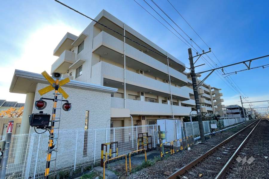 多摩川テラスの外観（北東側から）