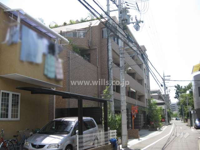 ネバーランド夙川香櫨園セルサスの外観（北西側から）