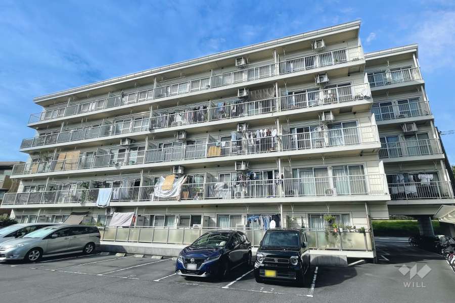 ダイアパレス登戸第2の外観（南東側から）