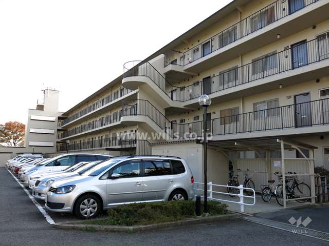 パロス甲子園三番町B棟の外観（北西側から）