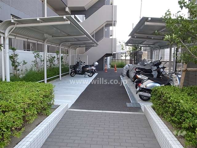 バイク置き場